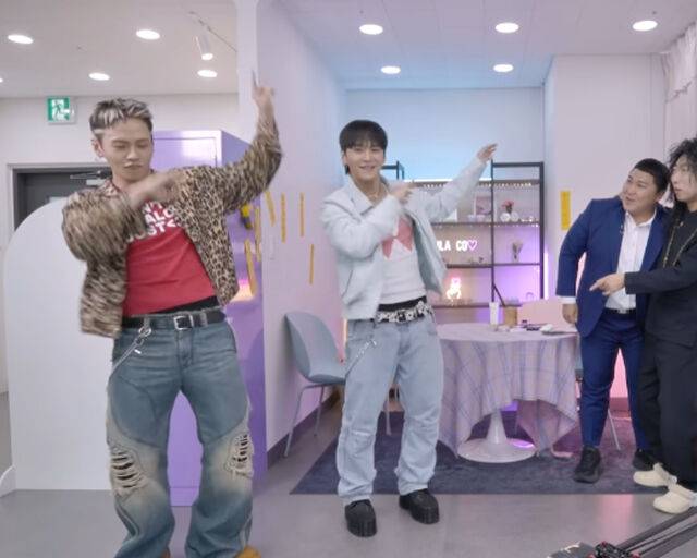 쌍둥이 댄서가 지드래곤의 안무를 직접 보여줬다. / 유튜브 '바닐라 코'