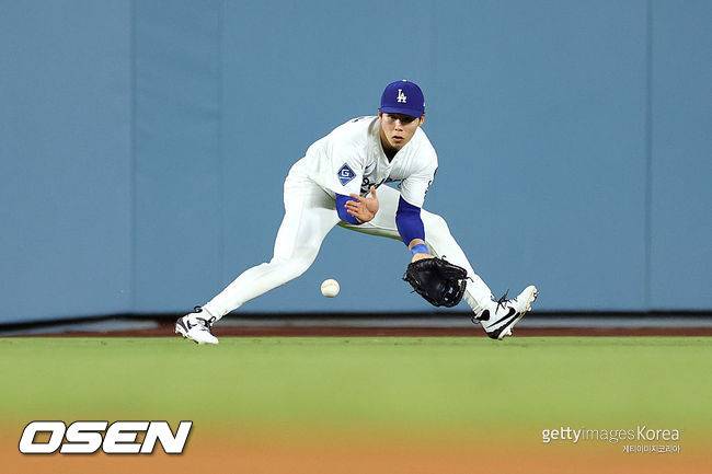 [사진] LA 다저스 김혜성. ⓒGettyimages(무단전재 및 재배포 금지)