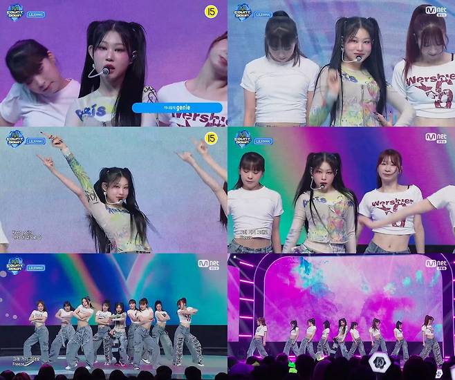 Mnet ‘엠카운트다운’ 방송 캡처