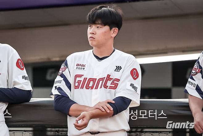 ▲ 박찬형 ⓒ롯데 자이언츠