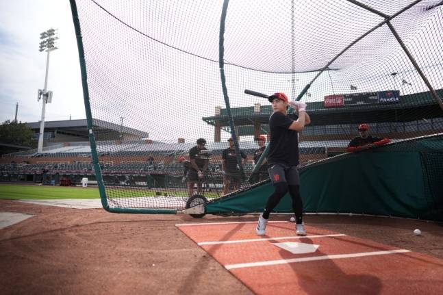 샌프란시스코 자이언츠 외야수 이정후. /AFPBBNews=뉴스1