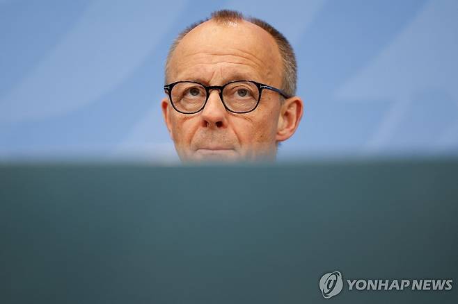 메르츠 총리 [AFP 연합뉴스 자료사진. 재판매 및 DB 금지]