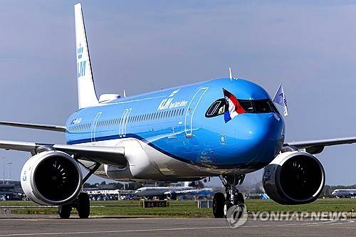 KLM 항공기 [EPA 연합뉴스 자료사진. 재판매 및 DB 금지]