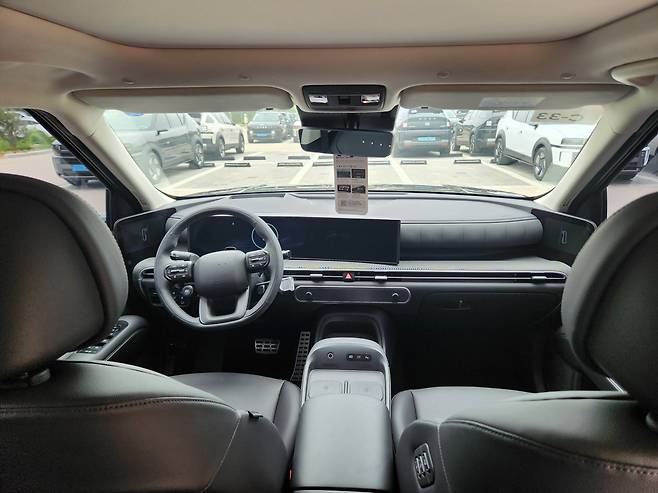 '디올뉴넥쏘' 1열./사진=도다솔 기자