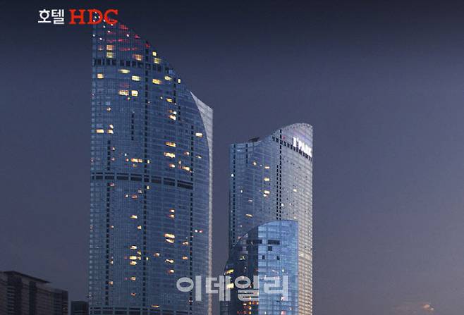 호텔HDC 홈페이지 캡처 화면