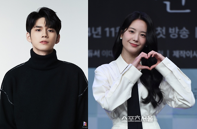 옹성우, 장규리. 사진| 판타지오, 스포츠서울 DB
