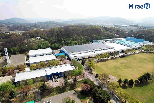 〈사진제공=미래엔〉 미래엔 세종 인쇄 공장 전경