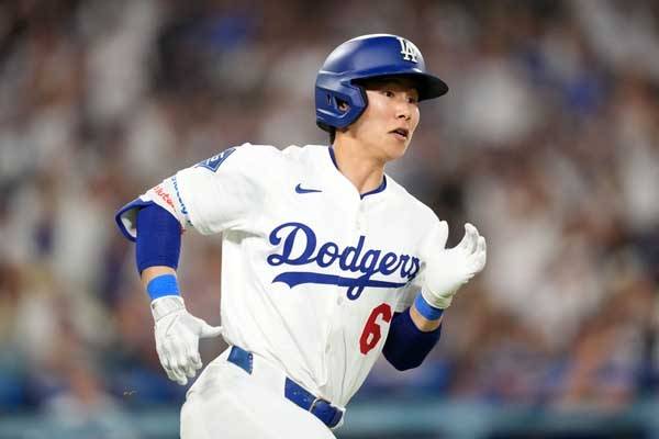 김혜성은 1안타 1타점 기록했다. 사진= Kirby Lee-Imagn Images= 연합뉴스 제공