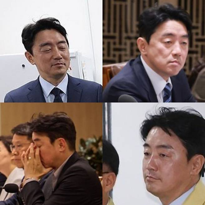 강훈식 대통령 비서실장의 피곤해 보이는 사진들 [엑스 갈무리]