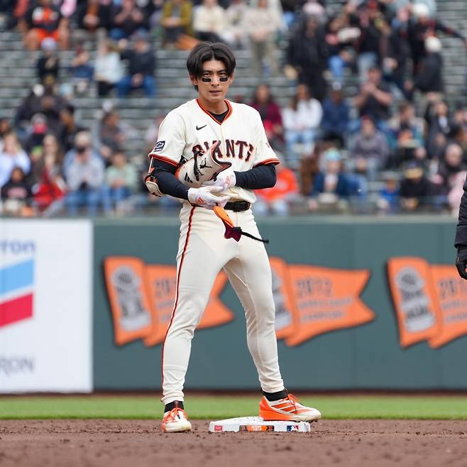 이정후. /사진=샌프란시스코 자이언츠 공식 SNS