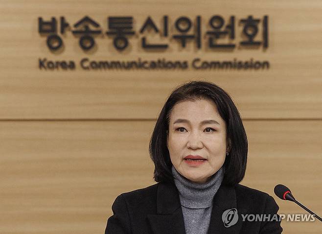 이진숙 방통위원장 [연합뉴스 자료사진]