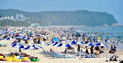 보령 대천해수욕장 [연합뉴스 자료사진]