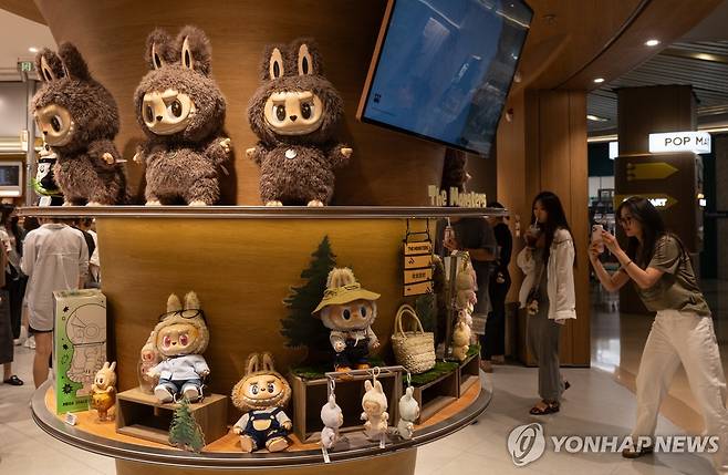 중국 베이징의 팝마트 매장 [EPA 연합뉴스 자료사진. 재판매 및 DB금지]