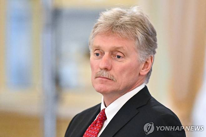 드미트리 페스코프 크렘린궁 대변인 [타스 연합뉴스. 재판매 및 DB 금지]