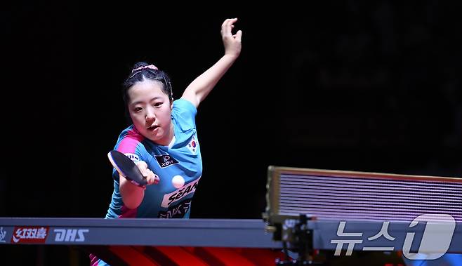 탁구 국가대표 신유빈. 2025.5.23/뉴스1 ⓒ News1 사진공동취재단