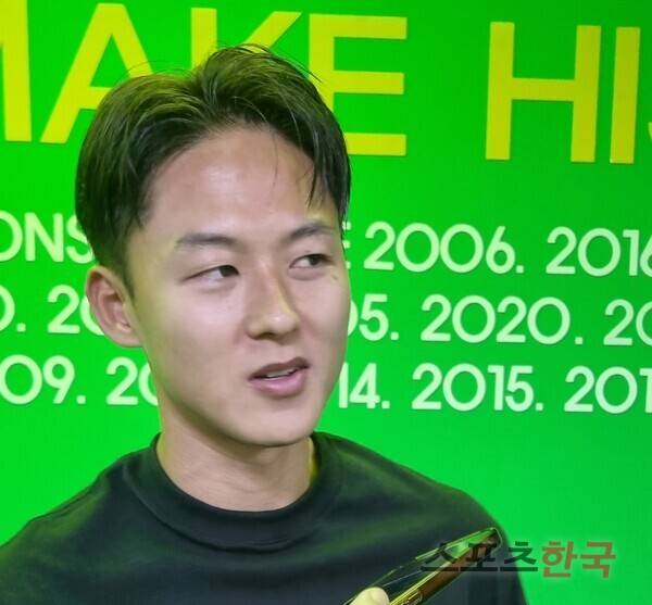104일 만에 선발 출전한 전북 이승우. ⓒ스포츠한국 김성수 기자