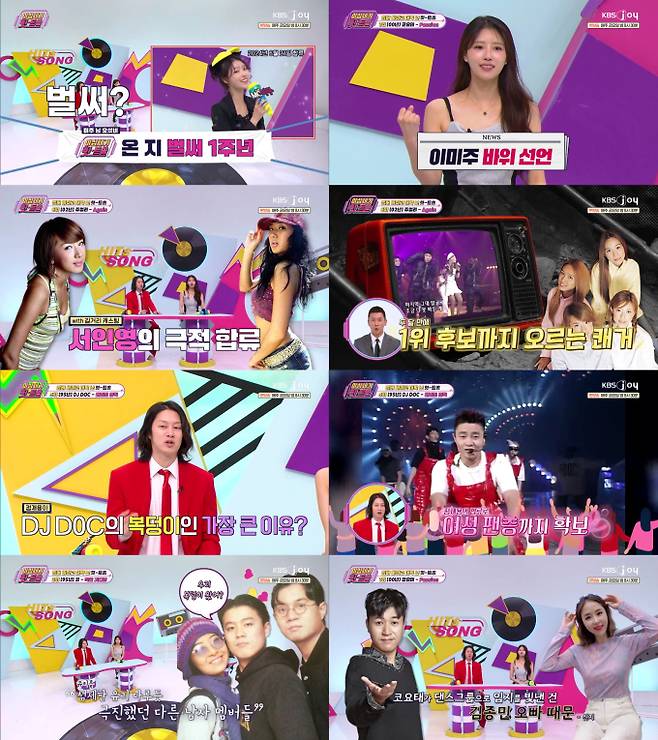 ‘힛트쏭’ 코요태, 3집 김종민 합류 후 대박!(사진: KBS)