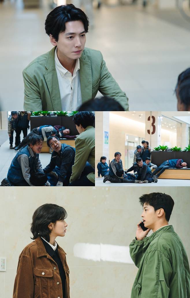 ‘노무사 노무진’ 정경호, ‘창고 화재 사망자들’ 절규 듣는다 (제공: MBC)