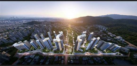 포스코이앤씨의 방배15구역 재건축 조감도 [사진=포스코이앤씨 제공]