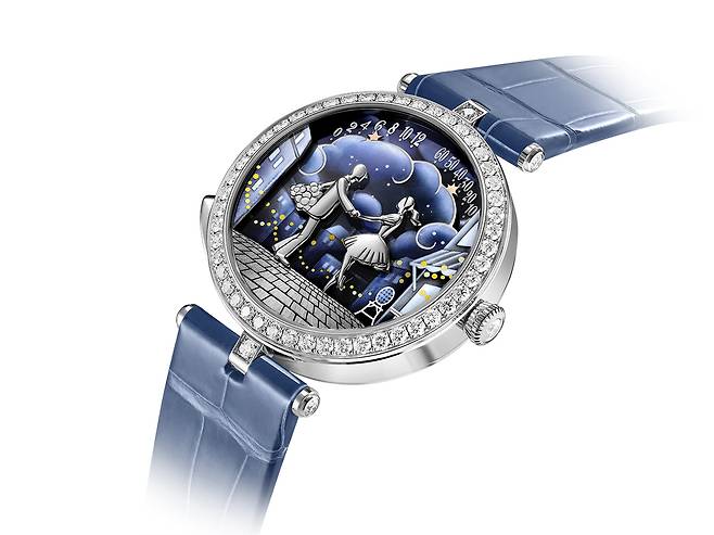 2025년 반클리프 아펠 대표 신작인 레이디 아펠 발 데 자모르 오토메이트. 사진 반클리프 아펠