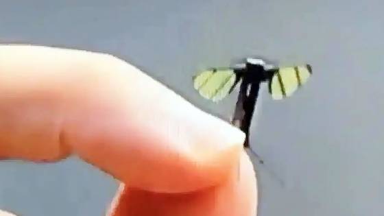 중국에서 개발된 초소형 정찰 드론. 연합뉴스