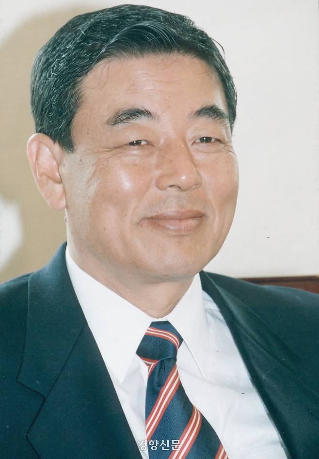 이정무 전 자민련 원내총무. 경향신문 자료사진