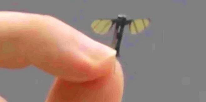 중국국방과기대학(NUDT) 로봇공학연구소가 개발한 모기 크기의 UAV <이미지캡처=中国新闻网>