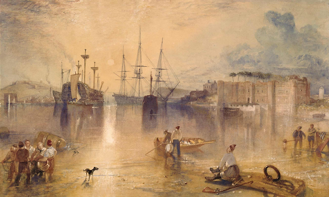 JMW Turner [Upnor Castle in Kent], 1831–2 ©JMW Turner