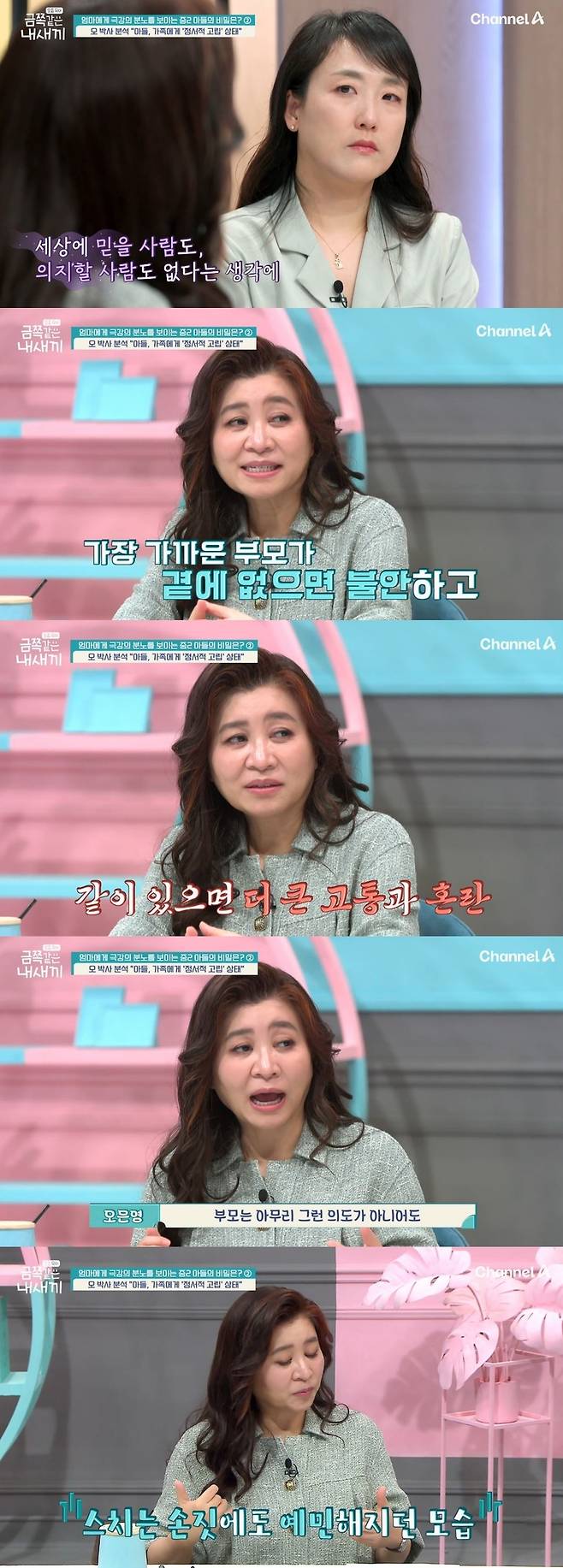 채널A 예능 ‘요즘 육아-금쪽같은 내 새끼’