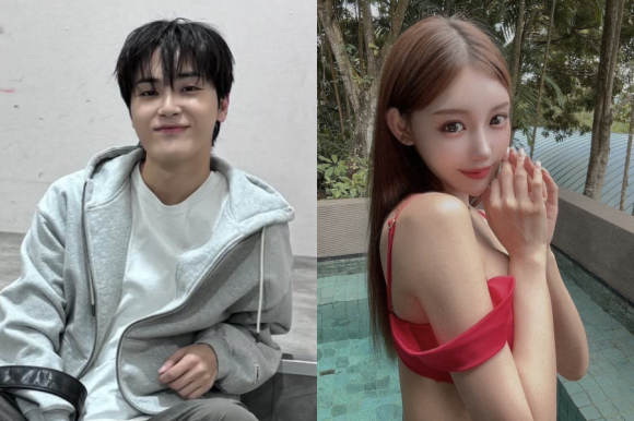 그룹 더보이즈 출신 주학년(사진 왼쪽)과 함께 술자리를 가진 것으로 알려진 일본 성인비디오(AV) 배우 출신 아스카 키라라(오른쪽)는 21일 “사적으로 돈을 받고 성행위(매춘)를 한 적이 단 한 번도 없다”고 밝혔다. 주학년·아스카 키라라 소셜미디어(SNS) 캡처