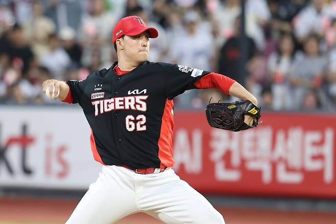 ▲ 강력한 경쟁자들을 맞이해 구원왕 2연패에 도전하는 정해영 ⓒKIA타이거즈