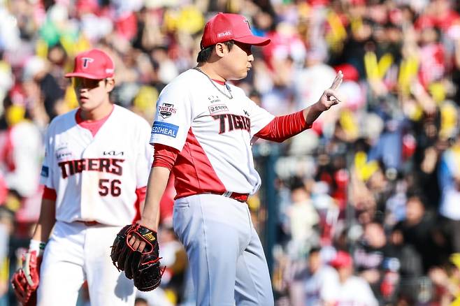 KIA 타이거즈 불펜 투수 이준영. /사진=KIA 타이거즈 제공