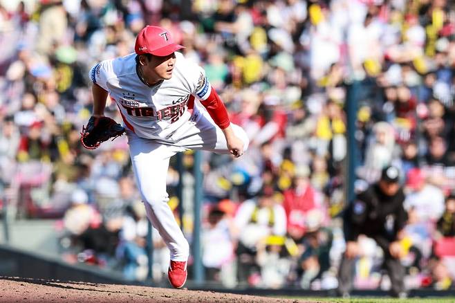 KIA 타이거즈 불펜 투수 이준영. /사진=KIA 타이거즈 제공