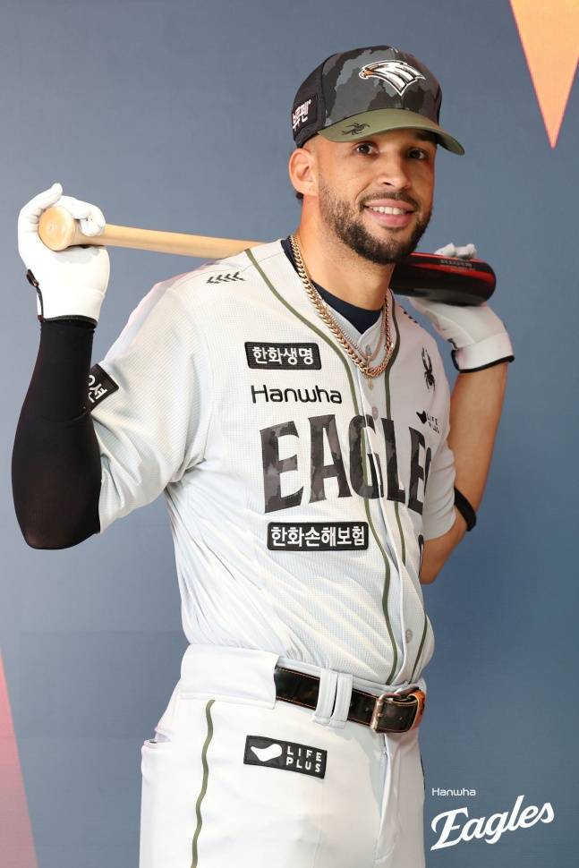 한화 새 외국인 타자 루이스 리베라토. /사진=한화 이글스 제공