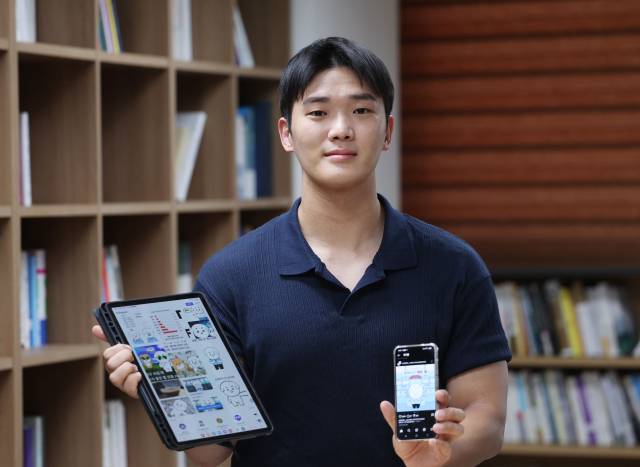 ‘해뭉이’이라는 필명으로 활동하는 웹툰 작가겸 항해사 황희상씨. 지난 4월 하선해 다음달 승선할 예정이다. 정종회 기자 jjh@