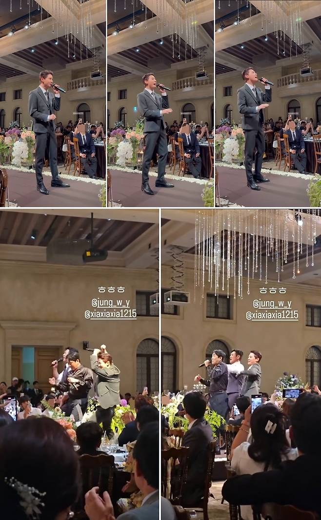 김준수, 정원영, 강홍석. 사진 | 온라인 커뮤니티