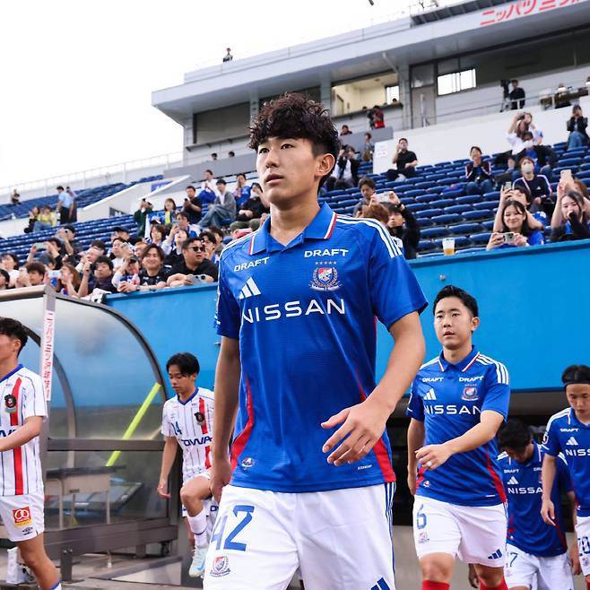 사진=요코하마 F.마리노스 SNS 캡처