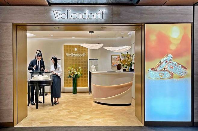 갤러리아 벨렌도르프 매장 전경.ⓒ갤러리아백화점