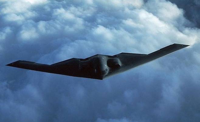 21일(현지시간) 미군의 이란 핵시설 공습에 사용된 것으로 알려진 B-2 스텔스 폭격기. ⓒ AFP/연합뉴스