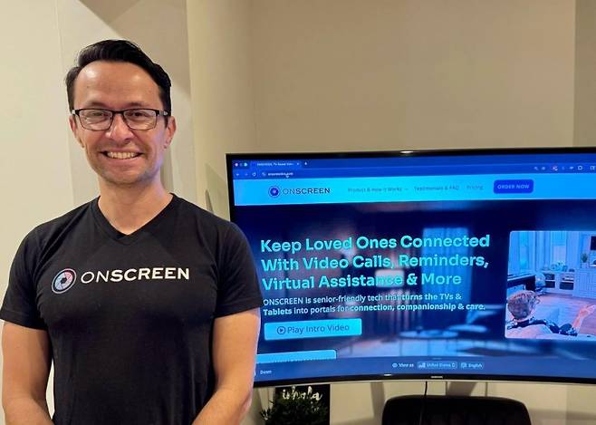 TV 통해 자동으로 노인과 가족이 소통… "외로운 노