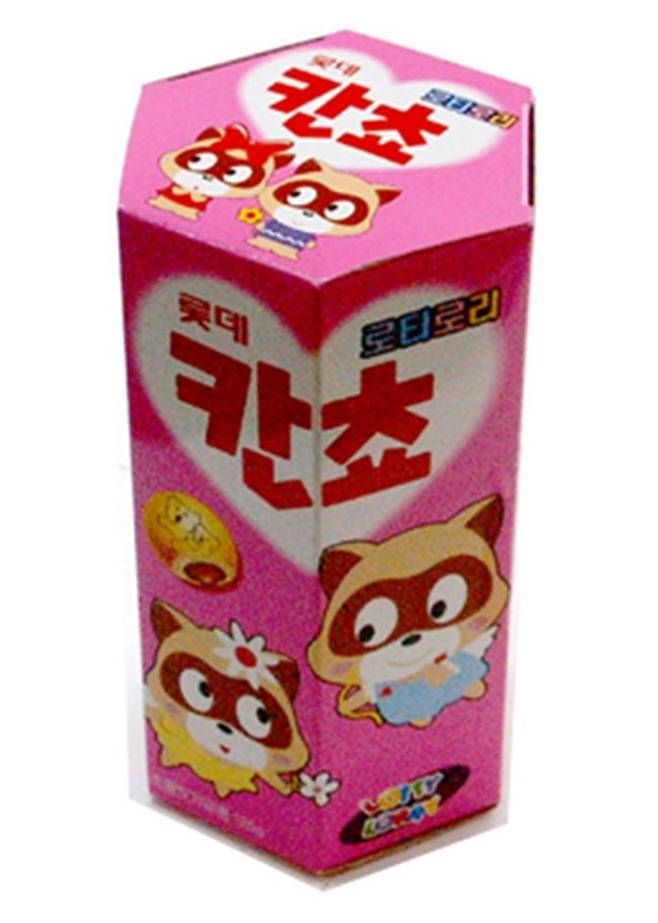 [서울=뉴시스] 로티 로리 캐릭터를 삽입한 칸쵸. (사진=롯데웰푸드) photo@newsis.com  *재판매 및 DB 금지