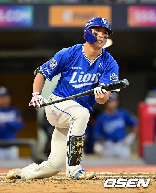 [OSEN=박준형 기자] 삼성 김영웅/ soul1014@osen.co.kr