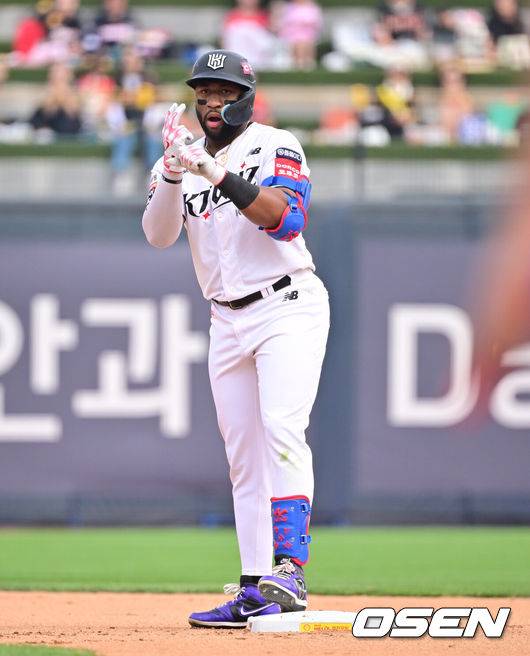 [OSEN=박준형 기자] KT 로하스 2025.05.31 / soul1014@osen.co.kr