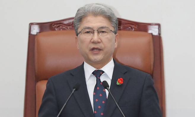 이상봉 제주도의회 의장. 제주도의회 제공