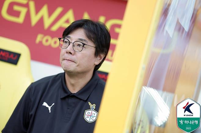황선홍 대전 하나시티즌 감독 | 프로축구연맹 제공