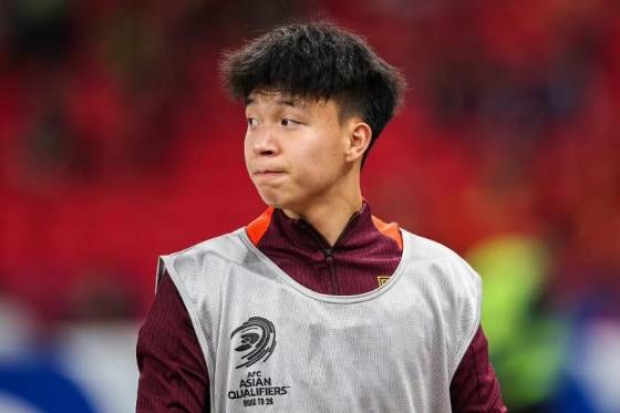 왕위동. /사진=중국 대표팀 SNS