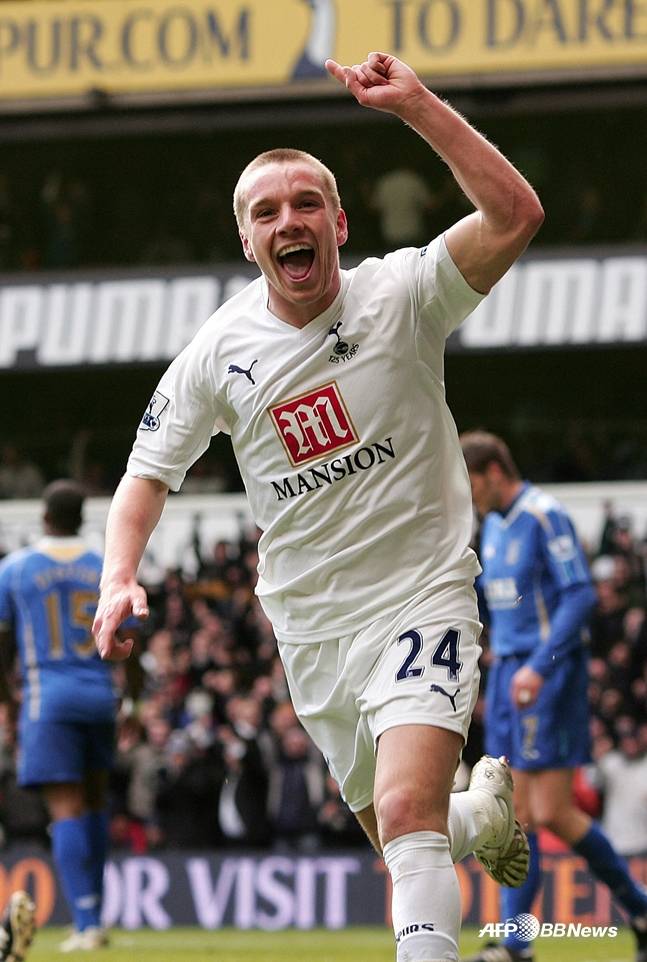 2008년 토트넘 소속이었던 제이미 오하라의 모습. /AFPBBNews=뉴스1