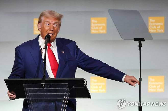 도널드 트럼프 미국 대통령 [로이터 연합뉴스 자료사진]