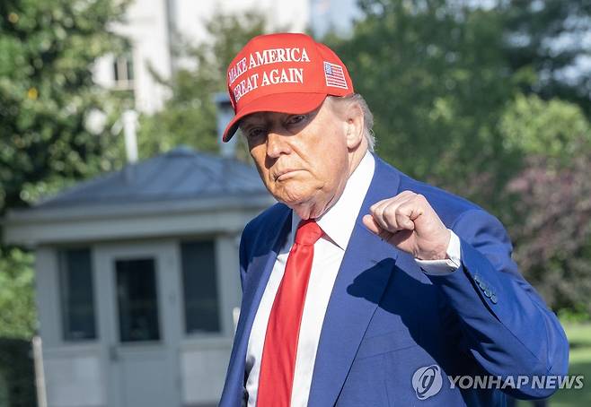 도널드 트럼프 미국 대통령 [UPI 연합뉴스. 재판매 및 DB 금지]