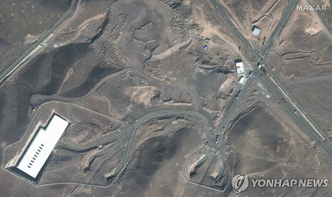 이란 포르도 핵 시설 [AP 연합뉴스 자료사진. 재판매 및 DB 금지]